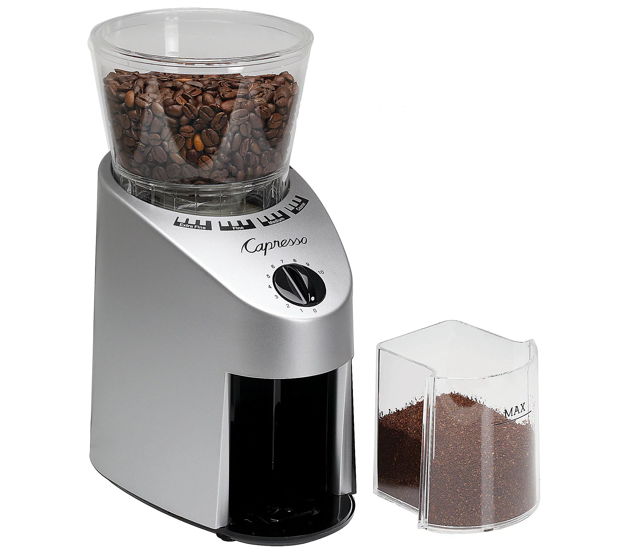 Capresso Infinity Coffee Grinder-Stainless