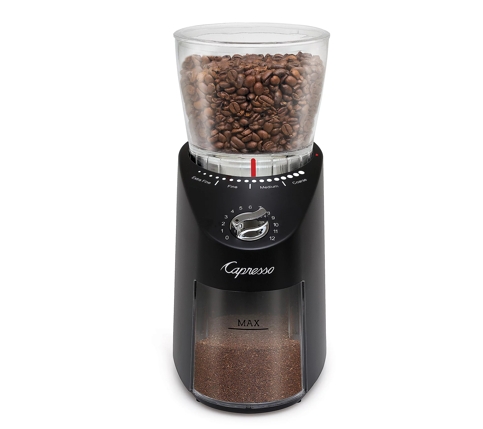 Capresso Infinity Plus Conical Burr Grinder - Black
