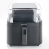 GreenPan 7Qt Ceramic Nonstick 360 Clear View Air Fryer - Graphite