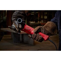 Milwaukee 6141-30 11 Amp Corded 4-1/2 in. Small Angle Grinder Paddle Lock-On