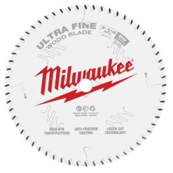 Milwaukee 7-1/4 in. Fine Finish Circular Saw Blade (3-Pack)