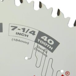 Milwaukee 7-1/4 in. Fine Finish Circular Saw Blade (3-Pack)