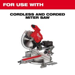 Milwaukee 12 in. x 100-Tooth Ultra Fine Finish Circular Saw Blade