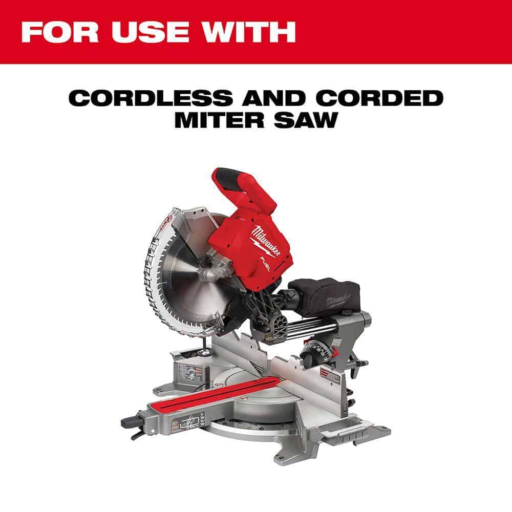 Milwaukee 12 in. x 100-Tooth Ultra Fine Finish Circular Saw Blade