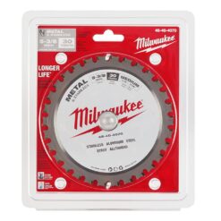 Milwaukee 5-3/8 in. x 30 Teeth Metal & Stainless Cutting Circular Saw Blade (2-Pack)