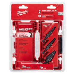 Milwaukee 48-89-9221 Step Drill Bit Set