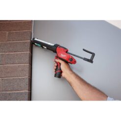 Milwaukee M12 12V Lithium-Ion Cordless 10 oz. Adhesive and Caulk Gun (Tool-Only)