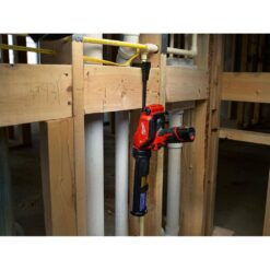 Milwaukee M12 12V Lithium-Ion Cordless 10 oz. Adhesive and Caulk Gun (Tool-Only)