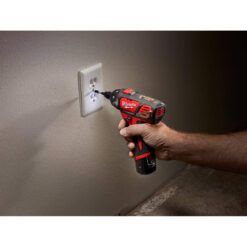 Milwaukee M12 12V Lithium-Ion Cordless 1/4 in. Hex Screwdriver (Tool-Only)