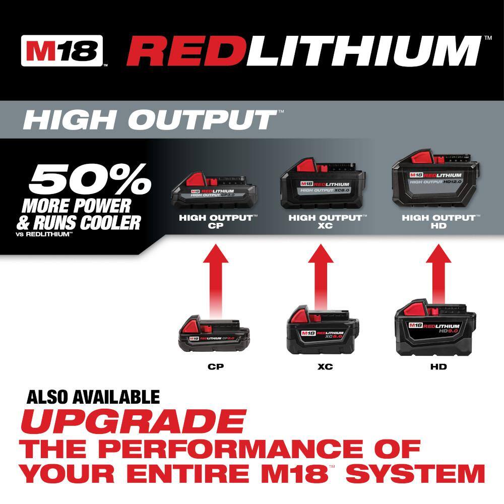 Milwaukee 48-11-1820 M18 18-Volt 2.0 Ah Lithium-Ion Compact Battery