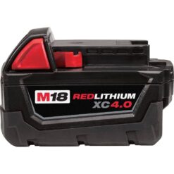 Milwaukee 48-11-1840 M18 18-Volt 4.0 Ah Lithium-Ion XC Extended Capacity Battery Pack
