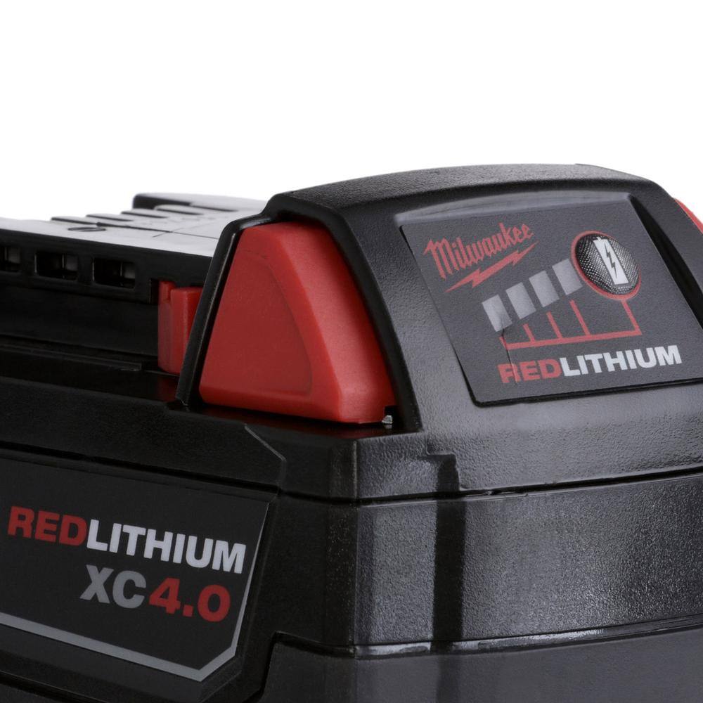 Milwaukee 48-11-1840 M18 18-Volt 4.0 Ah Lithium-Ion XC Extended Capacity Battery Pack