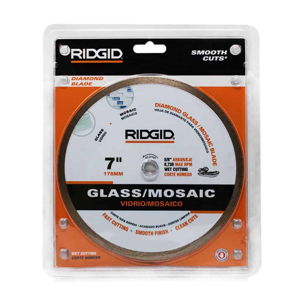 RIDGID 7 in. Glass Mosaic Tile Blade