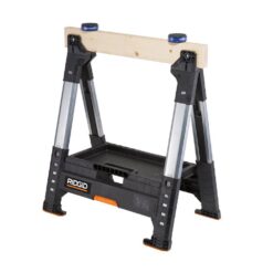RIDGID 32 in. Adjustable Folding Sawhorse