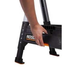 RIDGID 32 in. Adjustable Folding Sawhorse