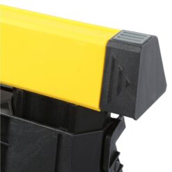 Stanley STST60626 32 in. H Plastic 2-Way Adjustable Folding Sawhorse (2 Pack)