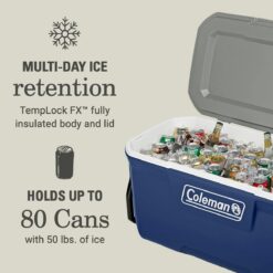 Coleman Classic Series 100-Quart Wheeled Cooler, Twilight