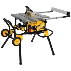 DEWALT DWE7491RS 15 Amp Corded 10 in. Job Site Table Saw with Rolling Stand