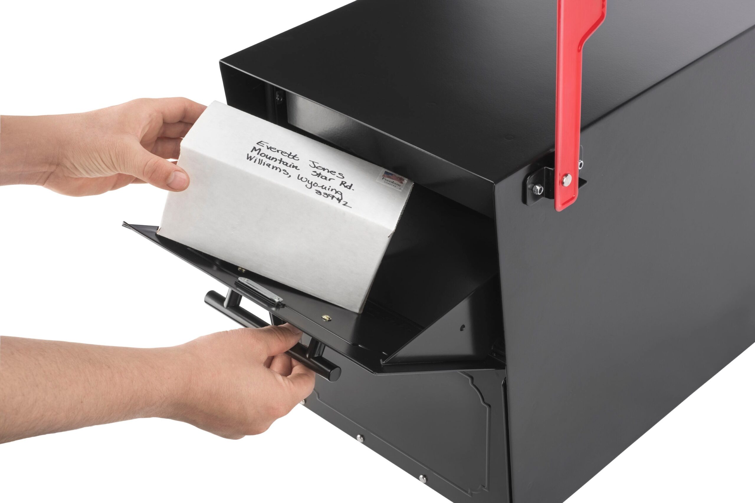 Architectural Mailboxes Oasis TriBolt Locking Metal Extra Large Mailbox Black - Image 3