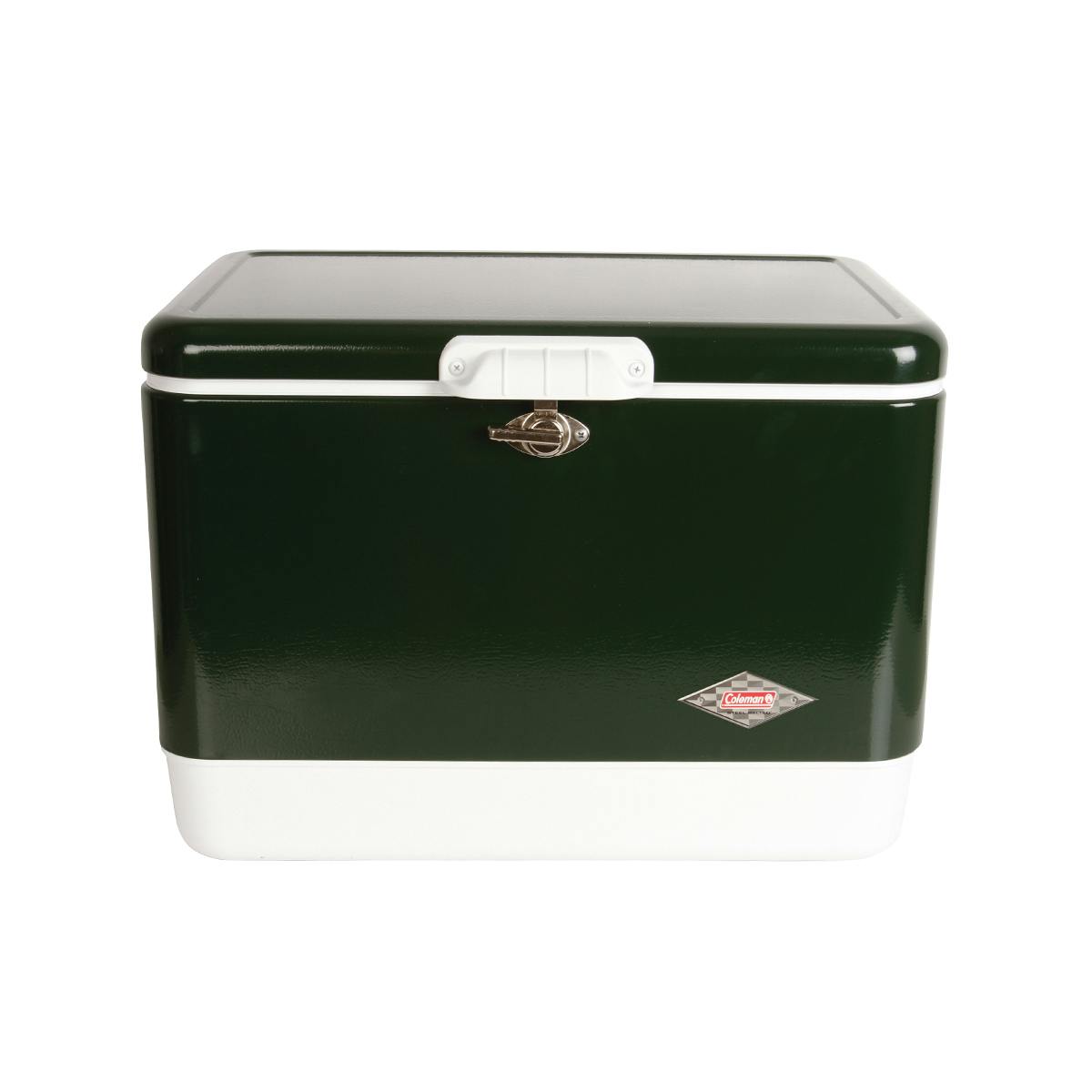 Coleman Vintage 54-Quart Steel Belted Cooler, Green