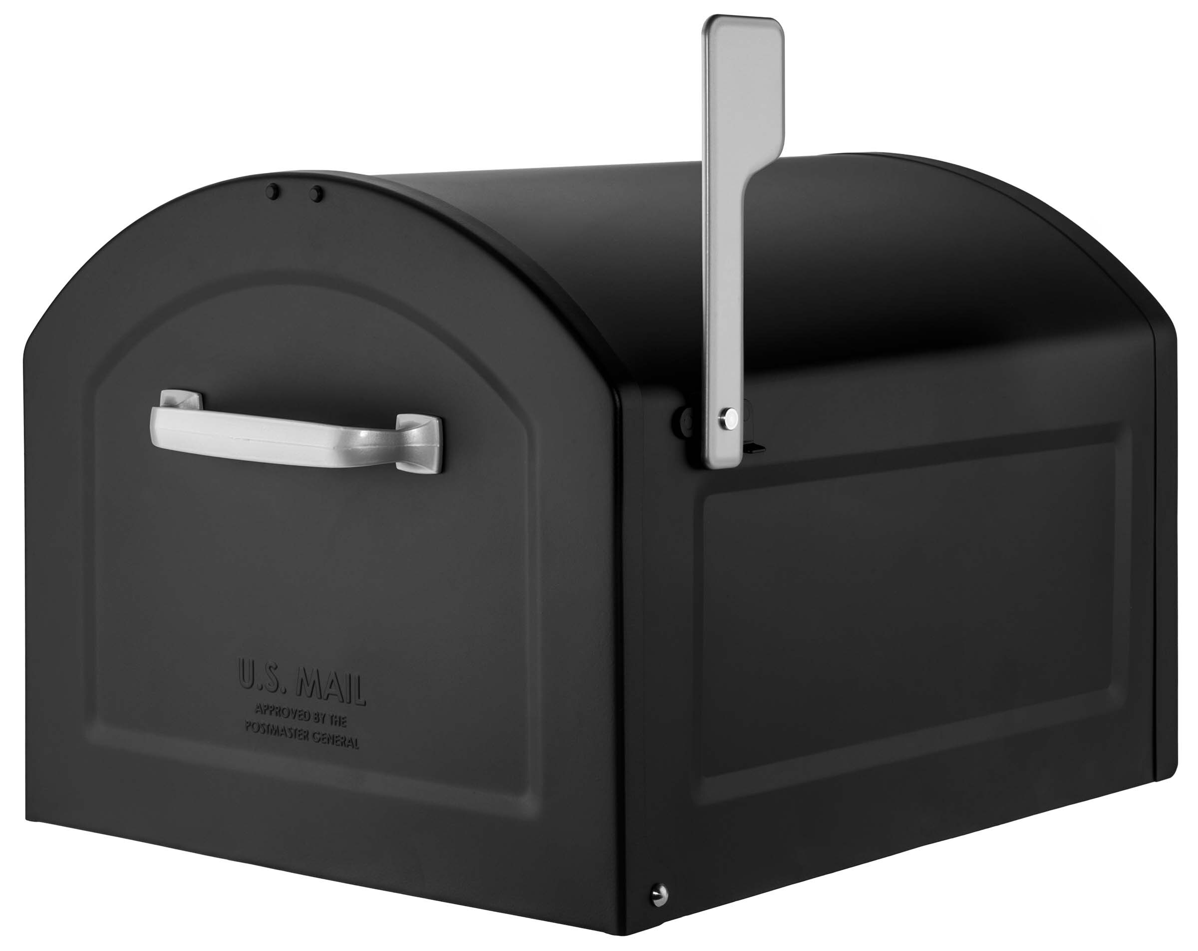 Architectural Mailboxes Centennial Metal Extra Large Mailbox Black - Image 2