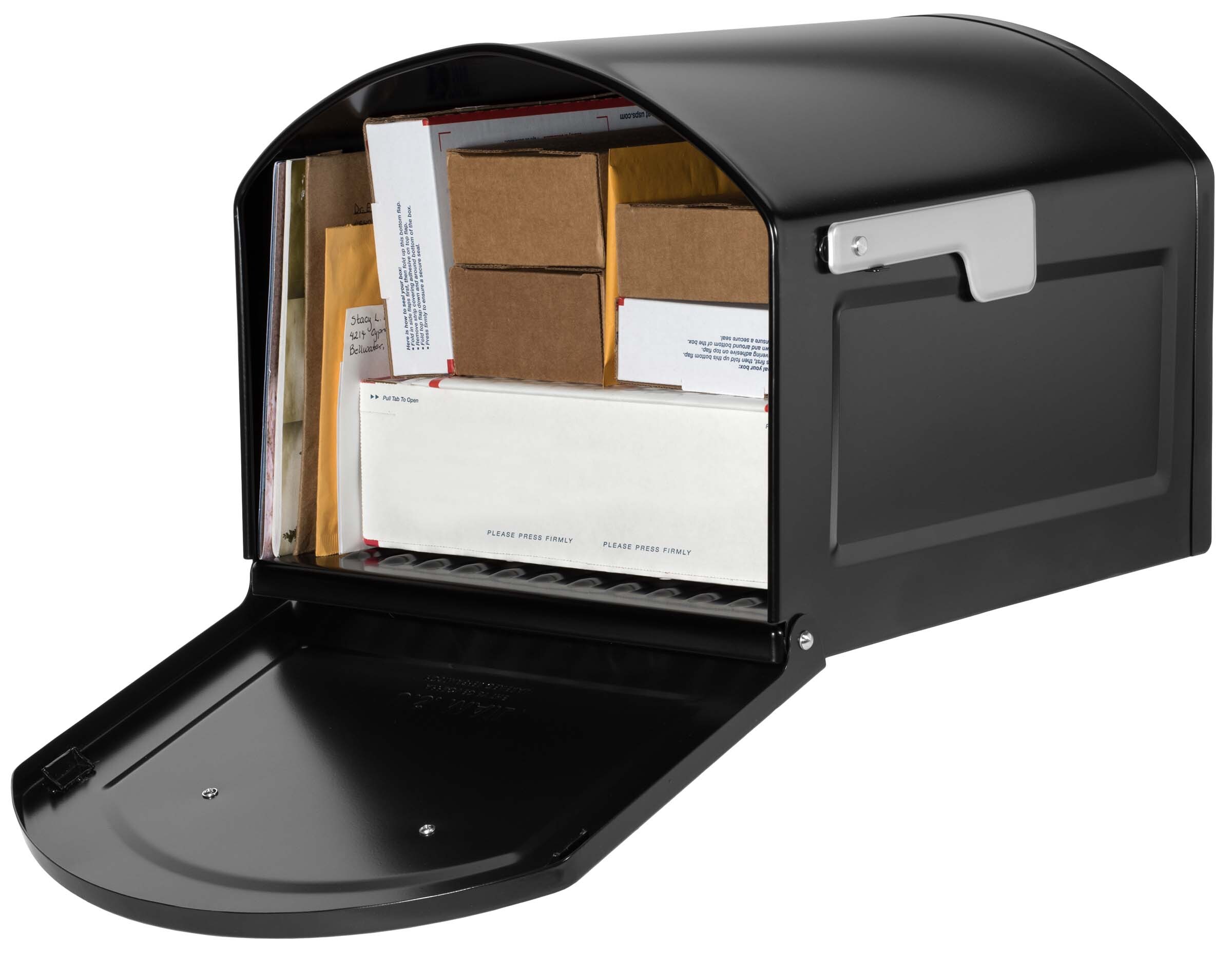 Architectural Mailboxes Centennial Metal Extra Large Mailbox Black - Image 4