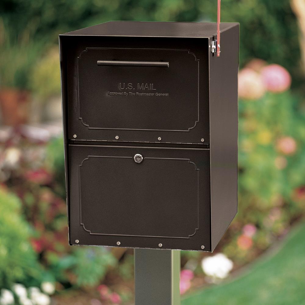 Architectural Mailboxes Oasis Titan Locking Metal Extra Large Mailbox Black - Image 2