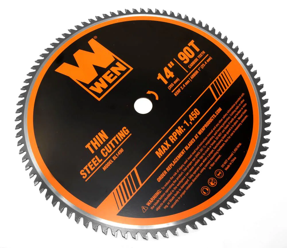 WEN 14-in 90 -Tooth Tungsten carbide-tipped steel Chop saw blade Individual