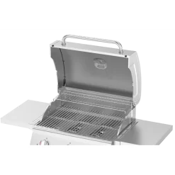 Nexgrill 3-Burner Stainless Steel Propane Gas Grill with Side Tables, 40,500 BTUs, 4 Wheel Transport, 591 SQ. IN. Cooking Space