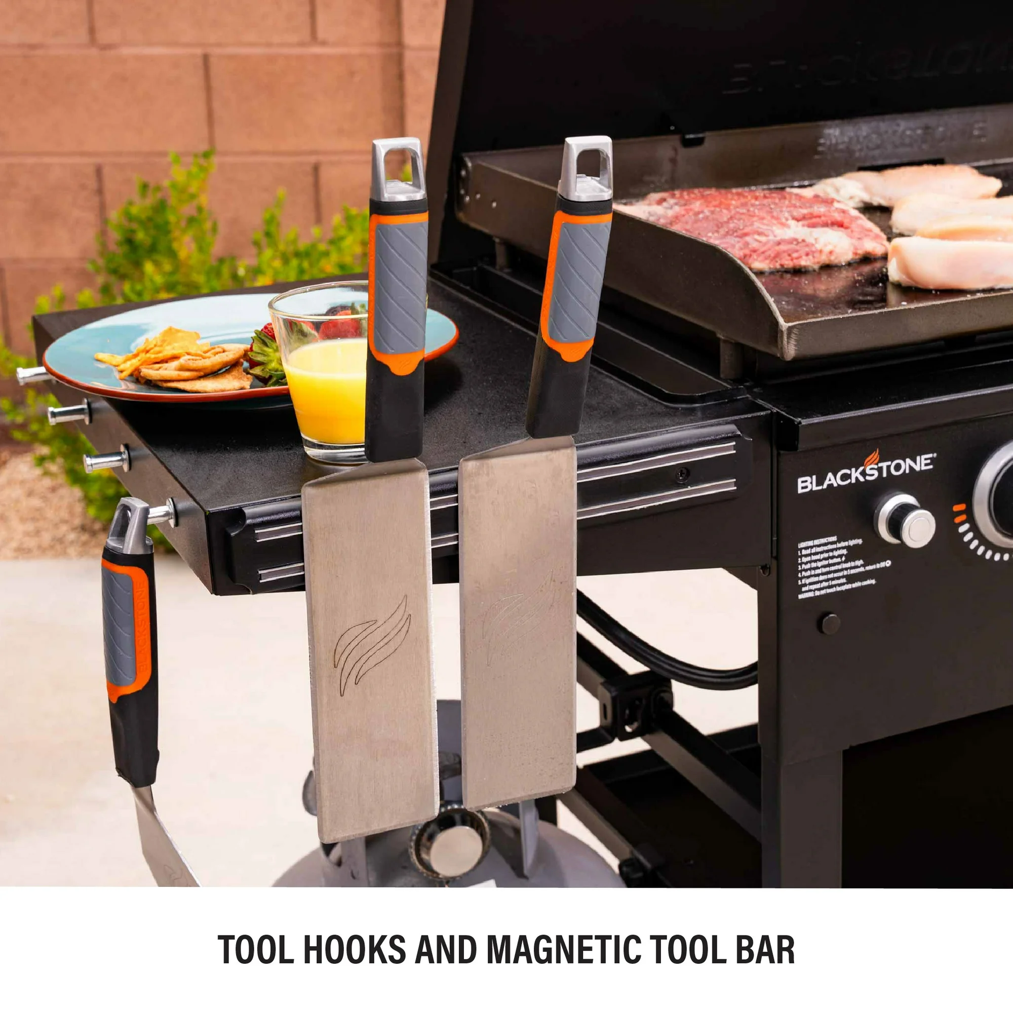 Blackstone Original 4-Burner 36" Propane Omnivore Griddle with Hard Cover - Image 10