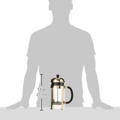 Bodum Chambord Coffee Maker, 34 Oz, Gold