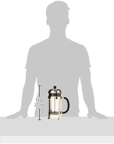 Bodum Chambord Coffee Maker, 34 Oz, Gold