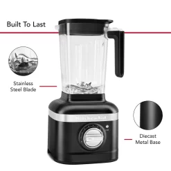 KitchenAid KSB4027 K400 Variable Speed Blender - Black