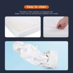 FDW Memory Foam Mattress 8 inch Twin Size Gel Mattress for Cool Sleep Pressure Relief CertiPUR-US Certified