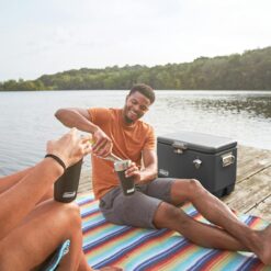 Coleman Reunion 54-Quart Steel Belted Matte Cooler, Midnight
