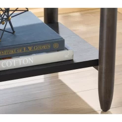 Better Homes & Gardens Springwood Caning Night Stand, Charcoal Finish