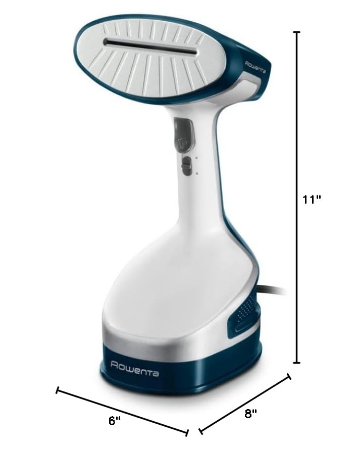 Rowenta Handheld Steamer for Clothes, X-Cel, 1600 Watts, 40-Second Fast Heat-Up, Navy Blue, DR8120