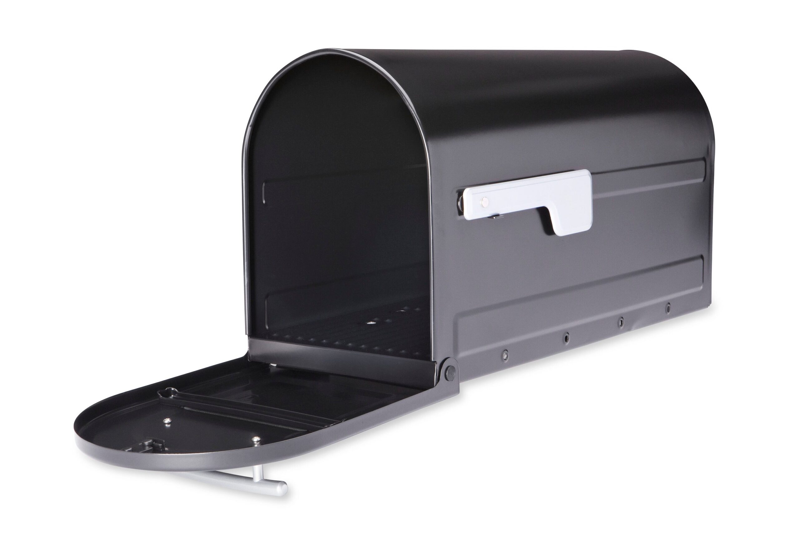 Architectural Mailboxes Boulder Metal Large Mailbox Black - Image 3