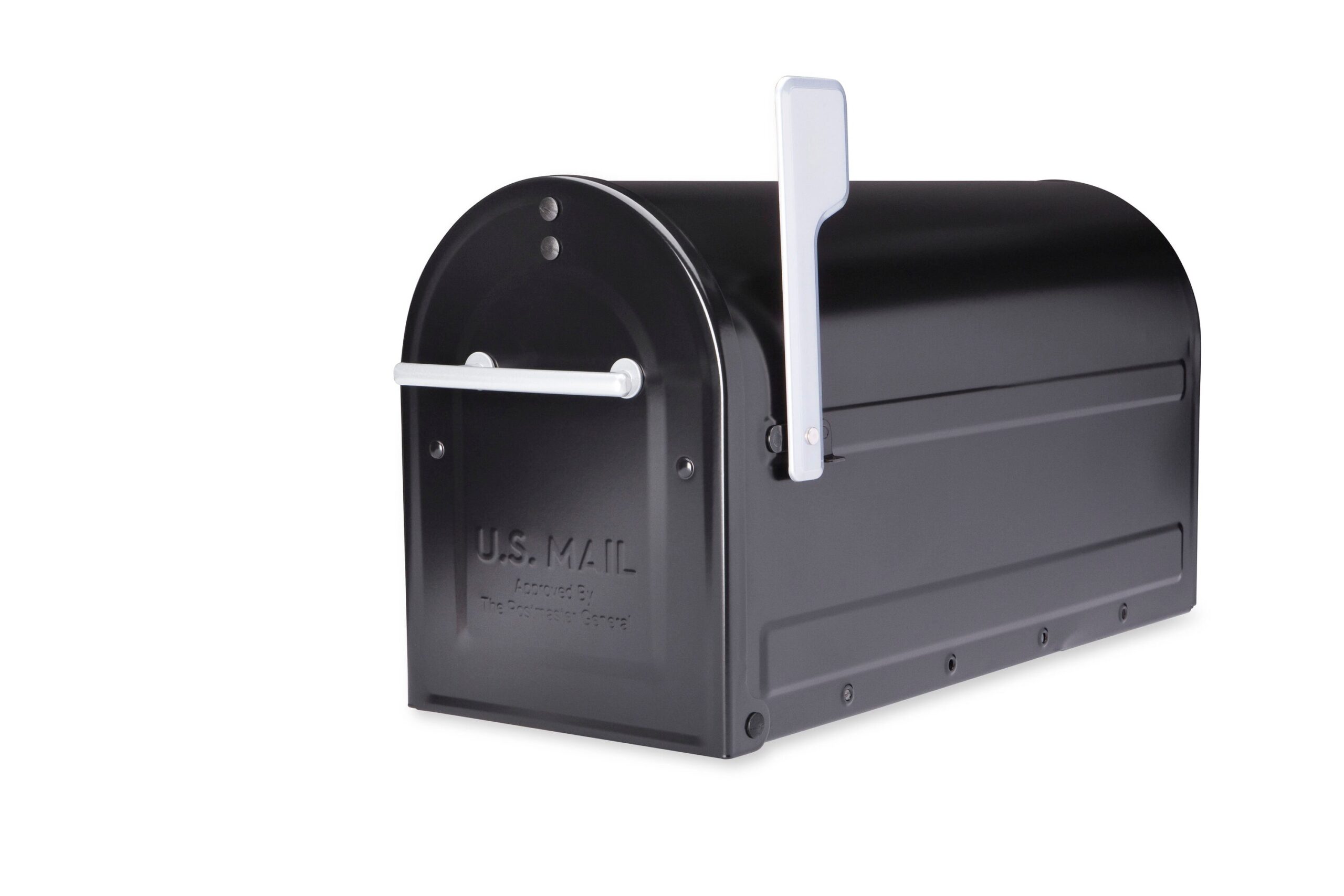 Architectural Mailboxes Boulder Metal Large Mailbox Black - Image 5