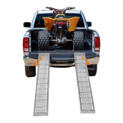 HAUL-MASTER 1000 lb. Capacity, 9 in. x 72 in. Steel Loading Ramps, Set of 2
