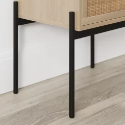 Nathan James Andrew Side Table with 2 Drawers
