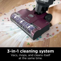Shark HydroVac 3in1 Vacuum, Mop & Self-Cleaning Corded System, with Antimicrobial Brushroll* & Multi-Surface Cleaning Solution, WD100