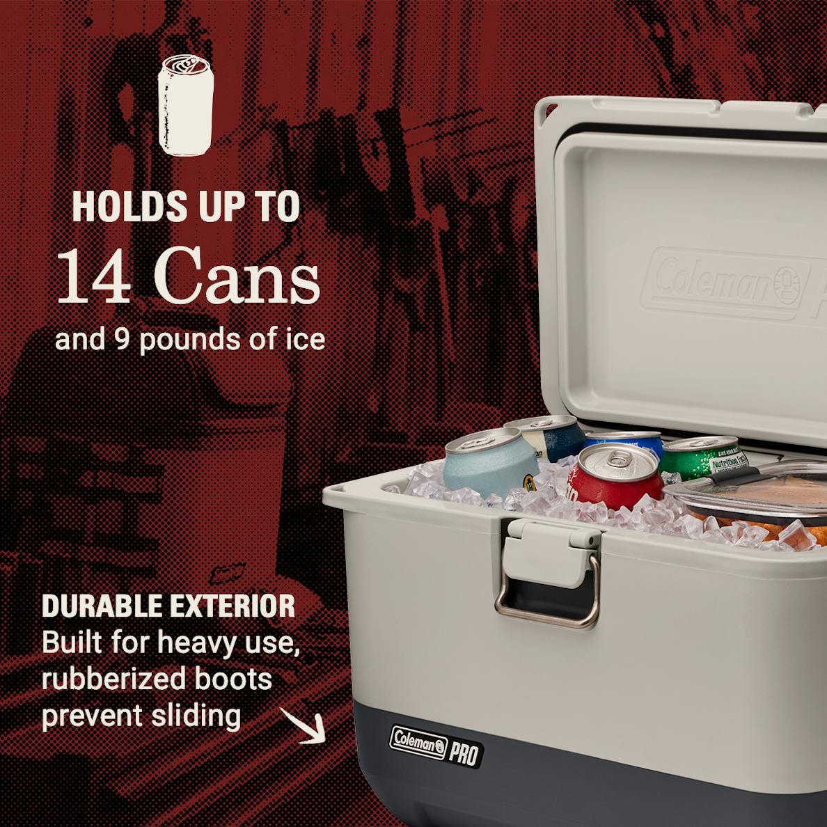 Coleman Pro 17-Quart Hard Cooler