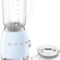 SMEG 50's Retro Style Countertop Blender, Pastel Blue