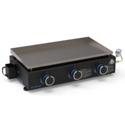 Pit Boss 10961 3-Burner Tabletop Gas Griddle, Black