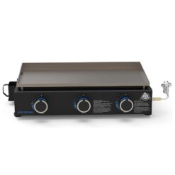 Pit Boss 10961 3-Burner Tabletop Gas Griddle, Black