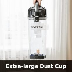 EUREKA PowerSpeed Lightweight Powerful Upright Vacuum Cleaner for Carpet and Hard Floor, Pet Turbo, Black, Yellow