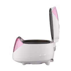 CUCKOO CR-0631F 6-Cup (Uncooked) / 12-Cup (Cooked) Micom Rice Cooker with Nonstick Inner Pot (White/Pink)