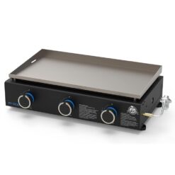 Pit Boss 10961 3-Burner Tabletop Gas Griddle, Black