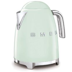 SMEG 50's Retro Style Electric Water Kettle with Automatic Shutoff, Removable Base, and Water Indicator, KLF03PBUS, Pastel Green